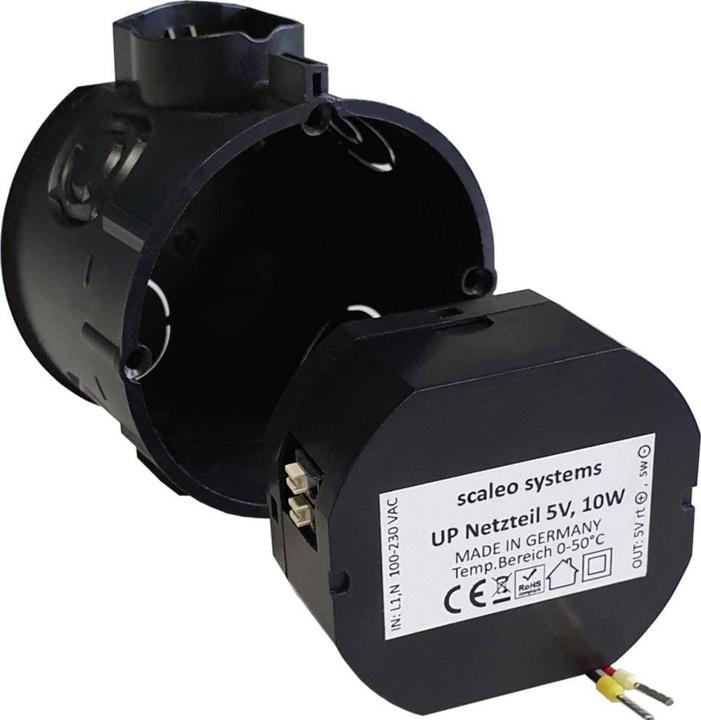 Actual product image Scaleo Systems AC/DC built-in power supply 10 W 12 V/DC (Overvoltage protection adapter)