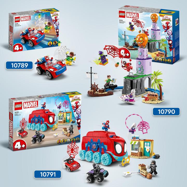 Immagine prodotto LEGO La squadra di Spidey al Faro dei Folletti Verdi (10790, LEGO Marvel)