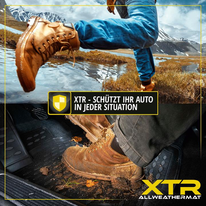 Image du produit Walser Tapis en caoutchouc XTR pour Ford Focus III 07/2010-aujourd'hui (2 tapis avant + 2 tapis arrière)