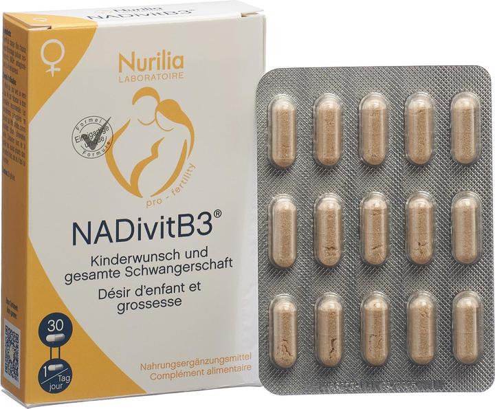 Image du produit Nurilia NADivitB3 caps (30 pièce(s), Capsules, 31 g)