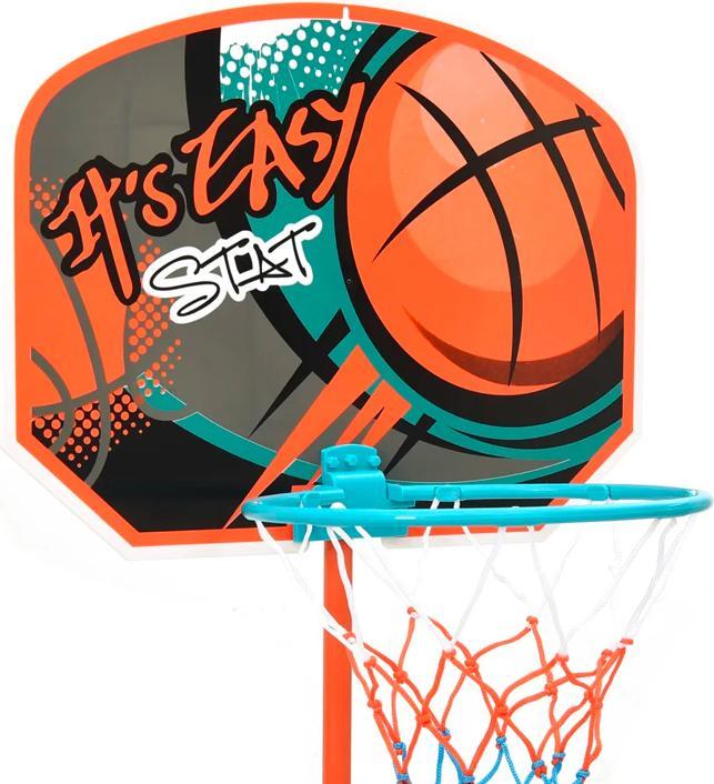 Actual product image VR Shinecon Basketball hoop 141cm - Easy Stat Orange