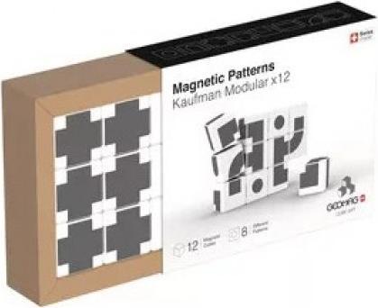 Geomag Μαγνητικό Παιχνίδι Κατασκευών Cube Art Kaufman Modular 12τμχ PF.331.005.00