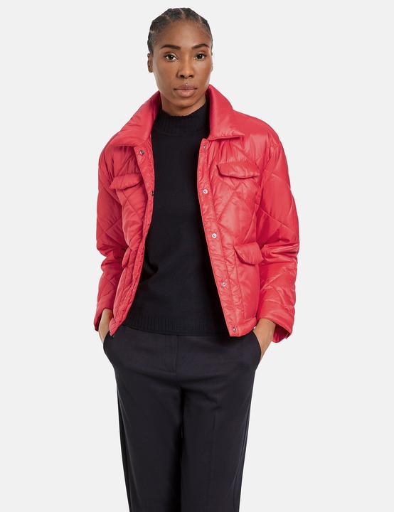 Produktbild Gerry Weber Kurze Pufferjacke mit Tunnelband und aufgesetzten Taschen Outdoorjacke (44)