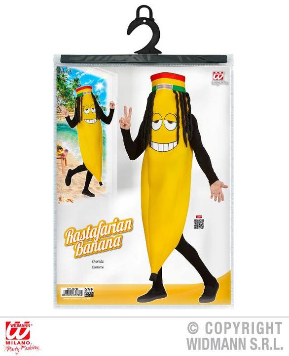Actual product image Widmann Banana costume Rastafari (One size)