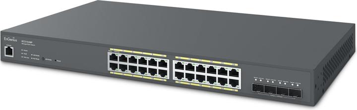 Actual product image EnGenius ECS1528P 24-port GbE SFP PoE af/at (24 Ports)