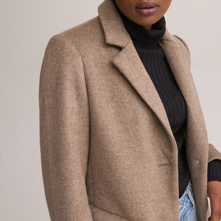 Immagine prodotto La Redoute Collections Cappotto con chiusura a bottoni (32)