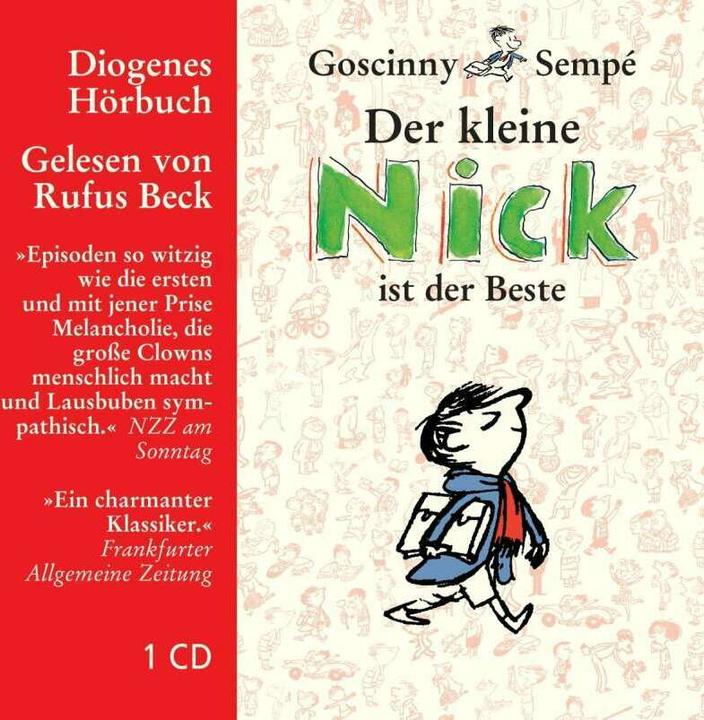Immagine prodotto Il piccolo Nick è il migliore (Hans Georg Lenzen, Rufus Beck, René Goscinny, Jean-Jacques Sempé, Tedesco)