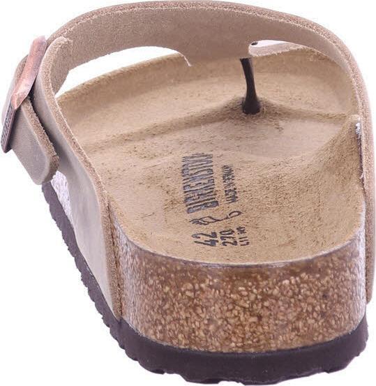 Actual product image Birkenstock Gizeh Nubuck Leather Normal (39)