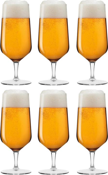 Leonardo beer glass Puccini 330 ml, 6 pieces, transparent (0.33 l, 6 x)