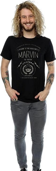 Produktbild Looney Tunes Wo ist der Kaboom Marvin der Marsianer Baumwolle TShirt (L)