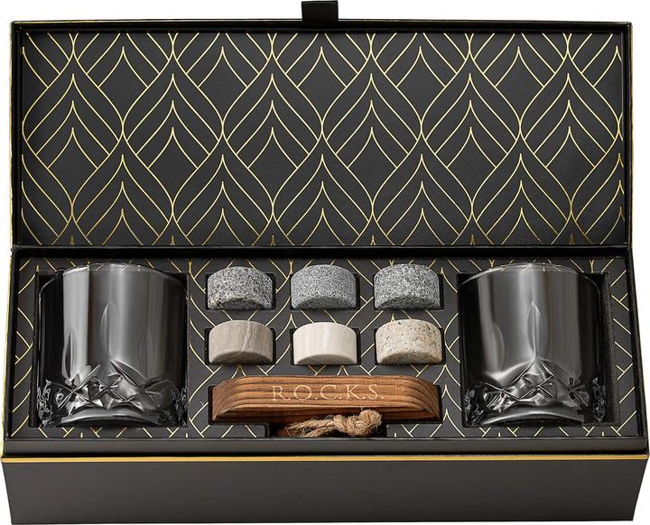 Produktbild Rocks Whiskey Chilling Stones Whiskey Steine Set (3 dl, 1 x, Whiskygläser)