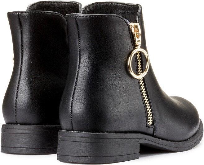 Actual product image La Redoute Collections Boots with zipper (34)