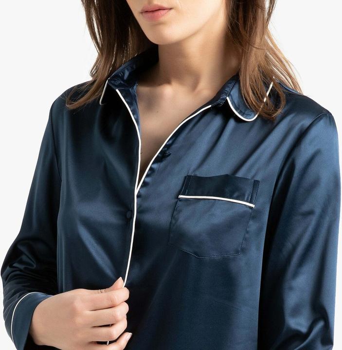 Immagine prodotto La Redoute Collections Camicia da notte a maniche lunghe in raso (38)