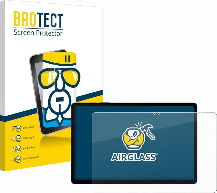BROTECT AirGlass Panzerglasfolie (1 Stück, Galaxy Tab S9 FE+)