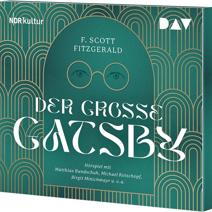 Actual product image The Great Gatsby (Birgit Minichmayr, F. Scott Fitzgerald, Oliver Sturm, Matthias Bundschuh, Bettina Abarbanell, German)