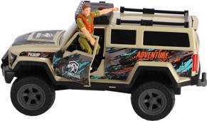 Produktbild Dino Base Geländewagen Mit Dino Und Licht Und Sound