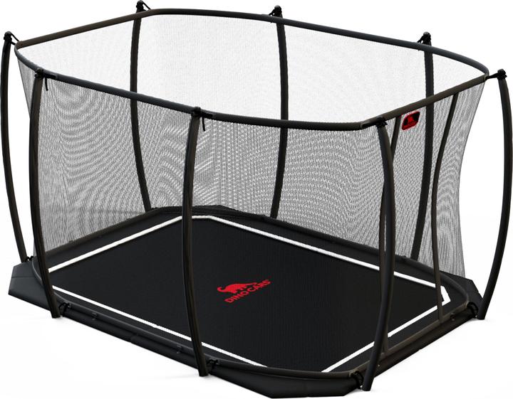 Produktbild Dino Cars Trampolin Flat Level inkl. Sicherheitsnetz