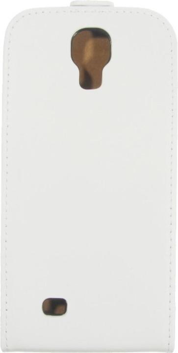 Actual product image OEM Slim Leather Flip Case for S4 Galaxy I9500 - white (Samsung Galaxy S4)