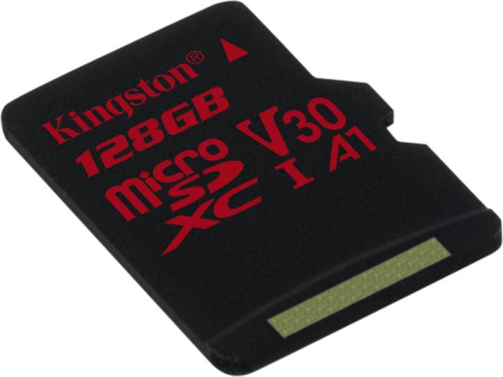 Actual product image Kingston Canvas React microSDXC (128 GB, microSDXC, U3, UHS-I)