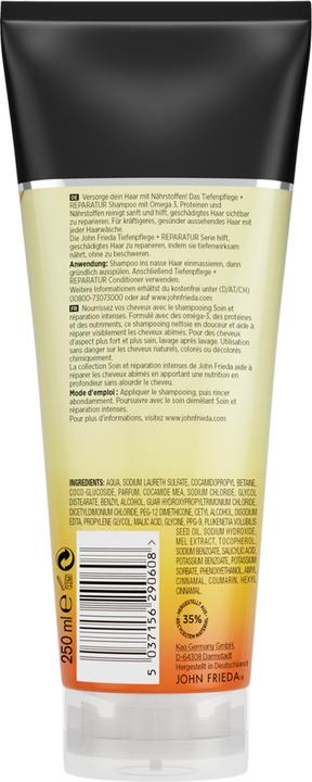 Produktbild John Frieda Tiefenpflege & Reparatur (250 ml, Flüssiges Shampoo)