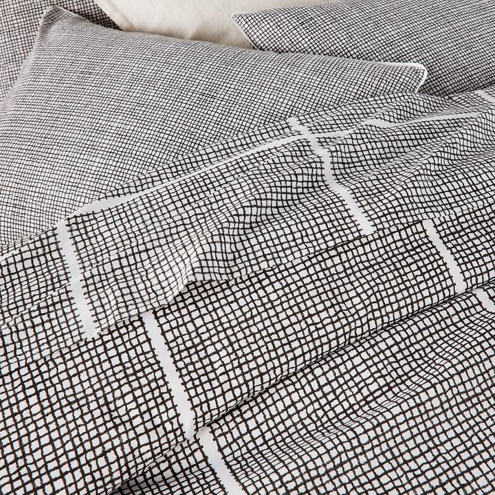 Produktbild La Redoute Interieurs Etamine Carreau (Duvetbezug, 240 x 290 cm)