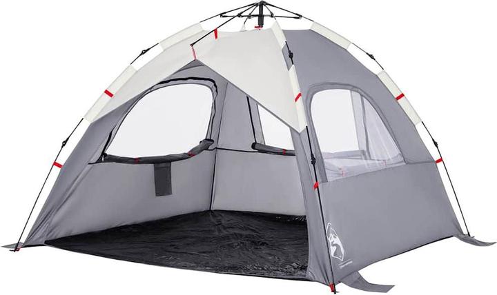 Immagine prodotto VidaXL Tenda da spiaggia 3 persone a sgancio rapido impermeabile (tenda da spiaggia, 2.55 kg, 3 persone)