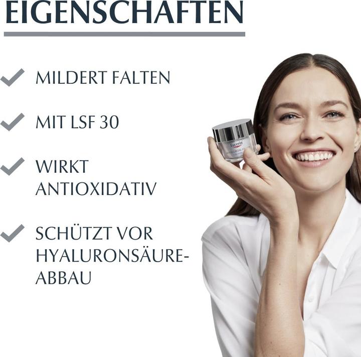 Produktbild Eucerin HYALURON-FILLER + 3x EFFECT Tagespflege LSF 30 (50 ml, Tagescreme, SPF 30)