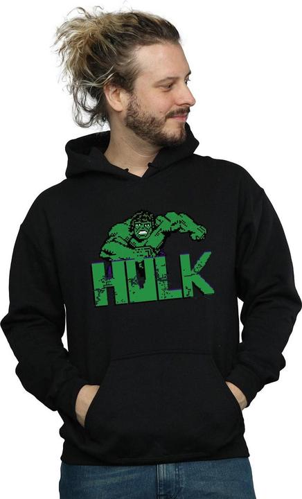 Immagine prodotto Hulk Pixelated Felpa con Cappuccio Uomo (S)