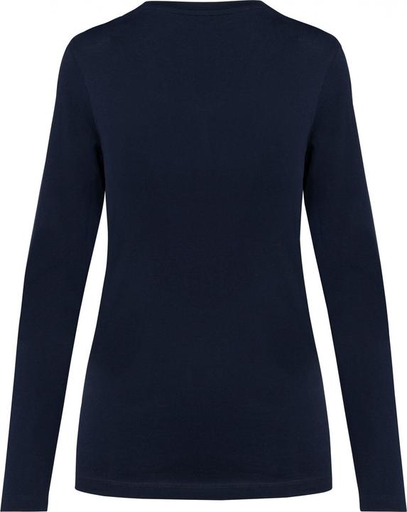 Produktbild Kariban suprima Langarmshirt mit V-Ausschnitt, Damen (S)