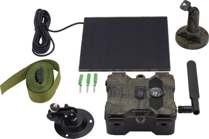Actual product image Technaxx TX-189 -Surveillance camera for wildlife observation incl. solar panel