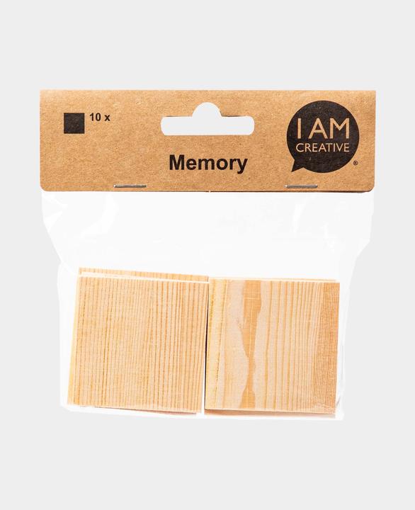 Image du produit I Am Creative Memory, carrés de bois pour jouer, FSC, 10 pcs.