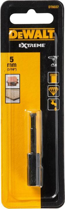Produktbild DeWalt Fliesenbohrer Diamant 5mm (5 Millimeter)