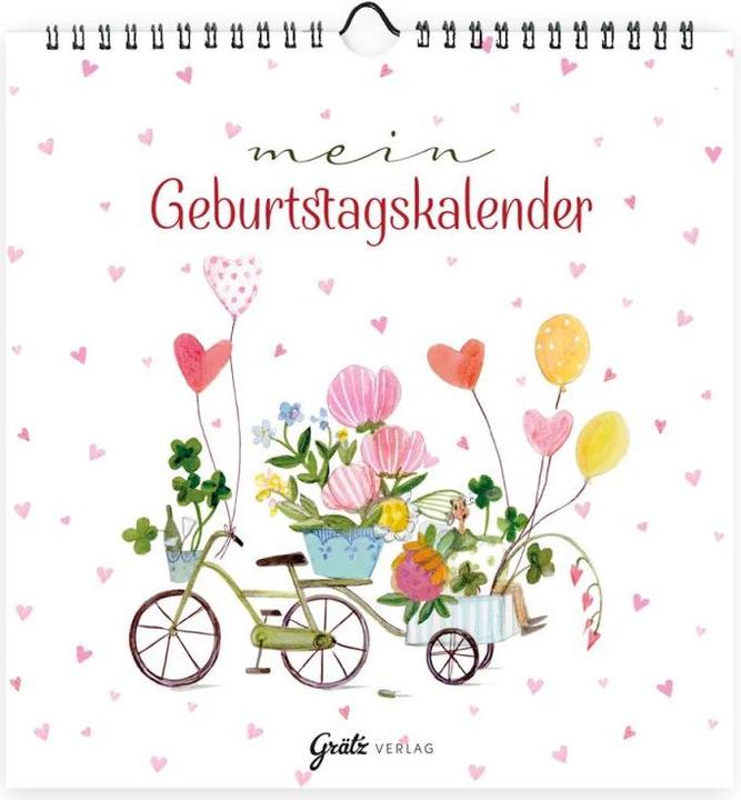 Produktbild Grätz Geburtstagskalender - Auf ins Glück (20 x 20 cm, Deutsch)
