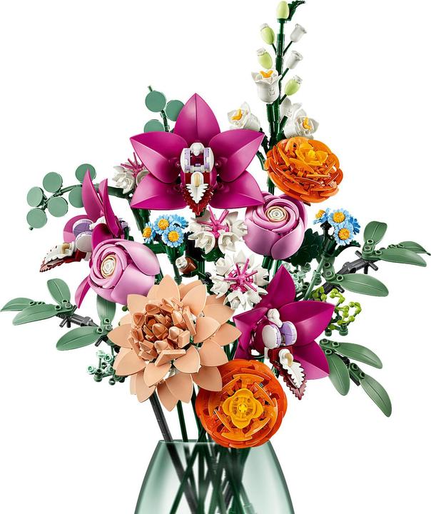 Image du produit LEGO Schöner Rosafarbener Blumenstrauss (10342, LEGO Botanical, LEGO Icons)