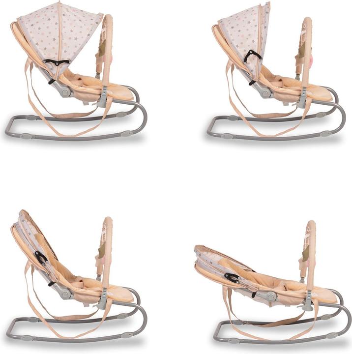 Produktbild Moni Babywippe Lulu verstellbar Spielbogen