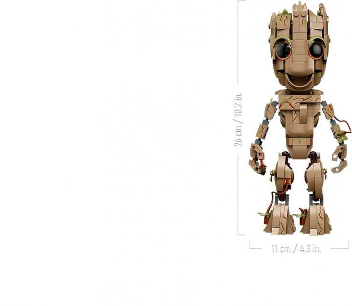 Actual product image LEGO I am Groot (76217, LEGO Marvel)