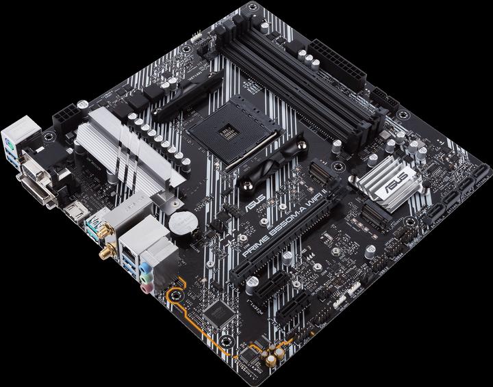 Actual product image ASUS PRIME B550M-A WIFI II (AM4, AMD B550, mATX)
