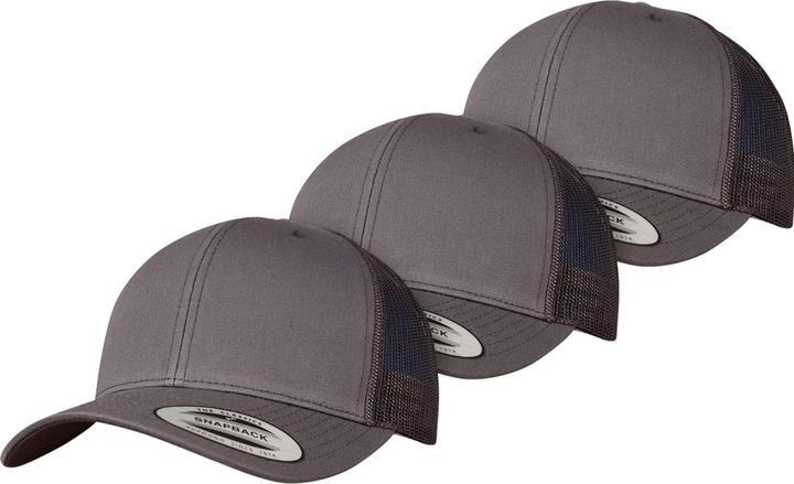 Flexfit Retro Trucker 3-Pack - 180999 (One Size)