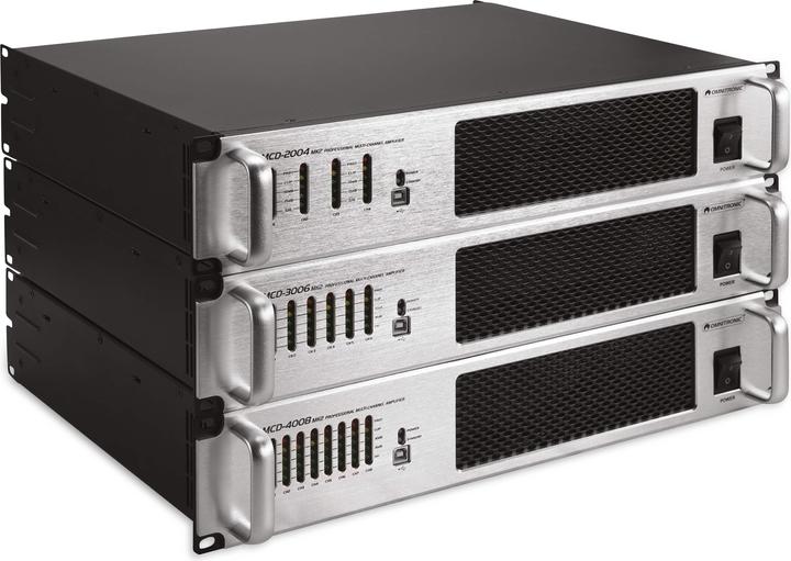 Immagine prodotto Omnitronic Amplificatore da installazione a 8 canali MCD-4008 MK2