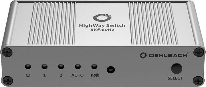 Image du produit Oehlbach HighWay Switch 8K Commutateur HDMI 2 ports
