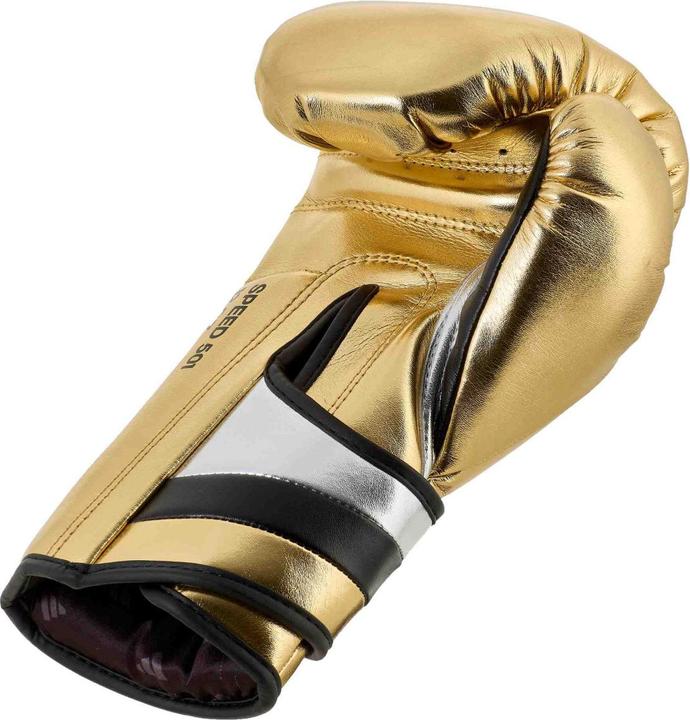 Produktbild adidas Boxhandschuhe Speed 500 gold/black Microfibre, ADISBG501 (16 OZ)