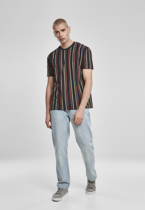 Produktbild Urban Classics Printed Oversized Retro Stripe Tee (5XL)