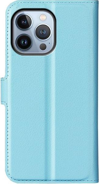 Actual product image MU Classic Litchi Leather Bookcover Series (Apple iPhone 14 Pro)
