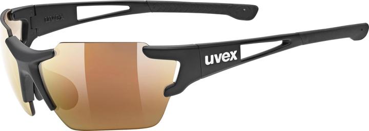 Actual product image Uvex Sports sportstyle 803 race CV V small (Black Mat, colorision variomatic - litemirror red)
