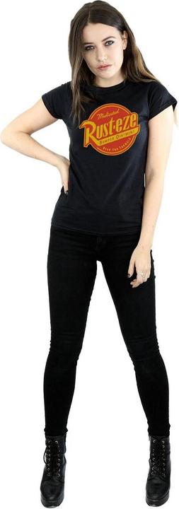 Image du produit Cars T-shirt en coton avec logo Rust-Eze Femme/Ladies (M)