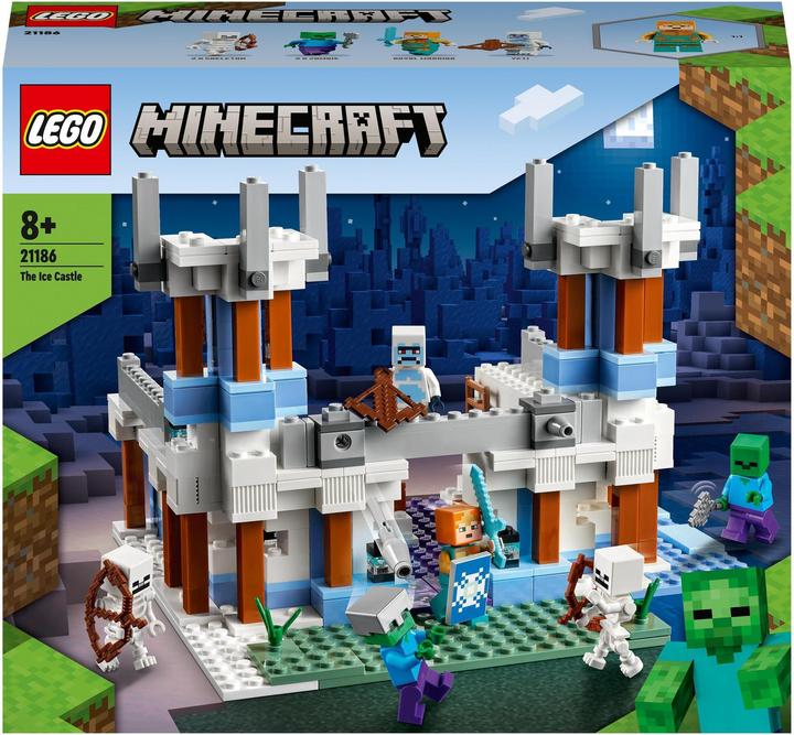 Actual product image LEGO The ice palace (21186, LEGO Minecraft)