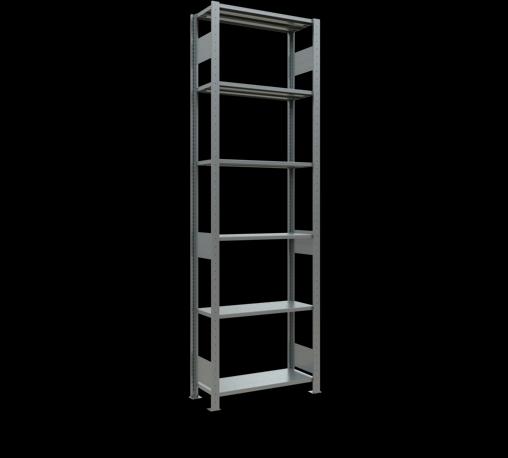 Immagine prodotto Schulte Lagertechnik Sistema di scaffalature di base senza viti MULTIplus150 con ripiani di lunghezza