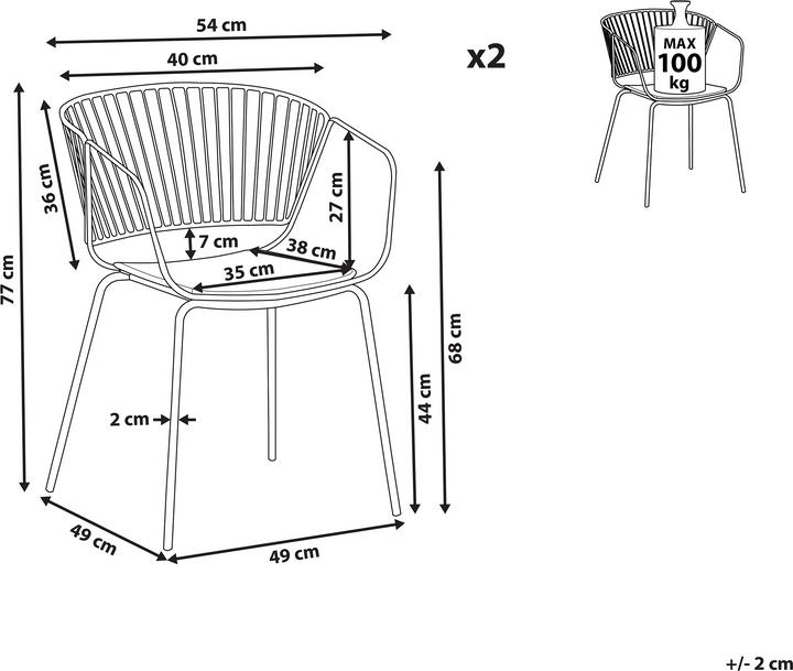 Actual product image Beliani Rigby