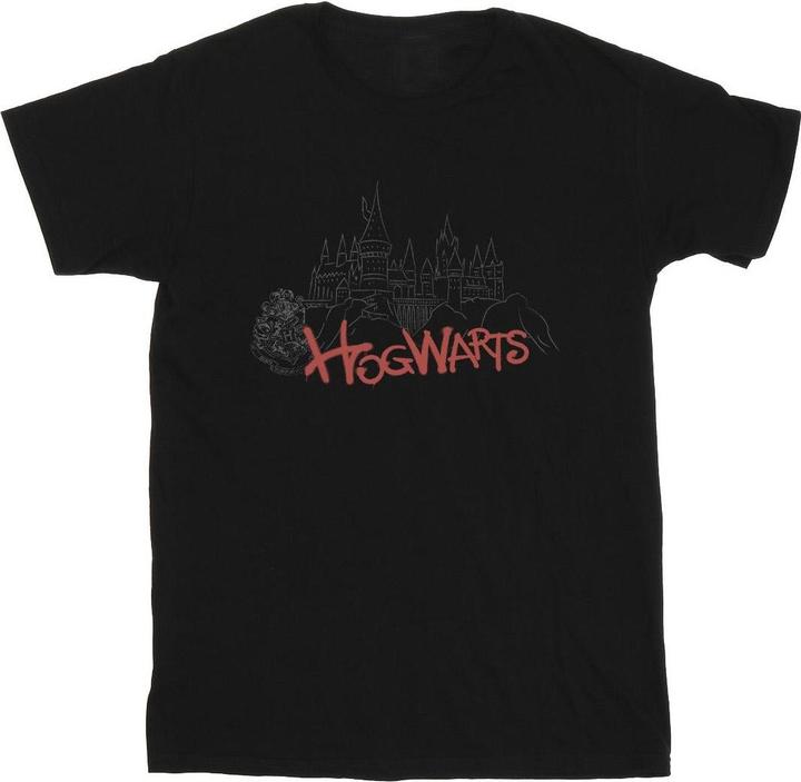 Immagine prodotto Hogwarts Castle Spray Maglietta Ragazze (152, 158)