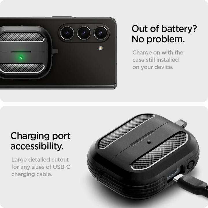 Image du produit Spigen Rugged Armor (Couvercle de l'étui de chargement)